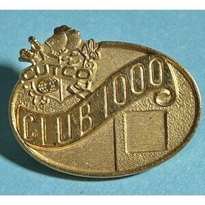 Cutco Cutlery ,Club 1000 24K GF Pin